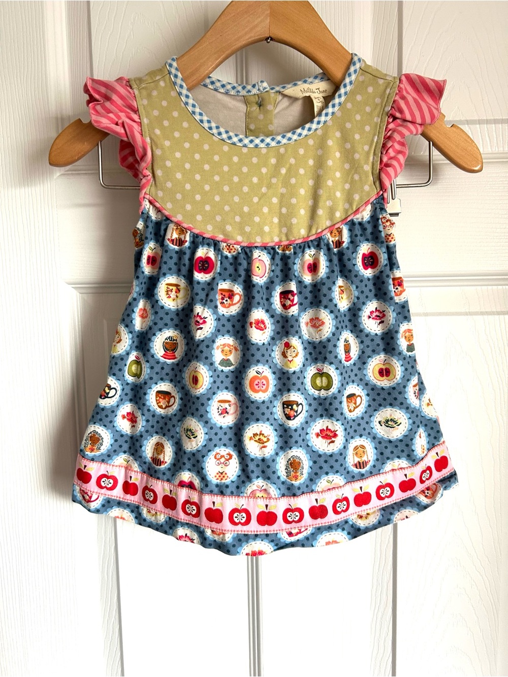 Matilda Jane Blue, Pink & Green Fall Top